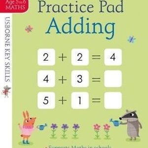 Adding and Subtracting Practice Pad