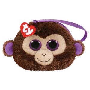 Ty Gear Monkey Coconut Wristlet, Brown