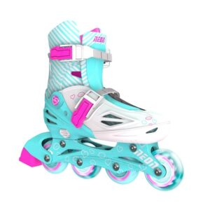 Yvolution Neon Inline Skates, Teal Pink - Size EU 34-38