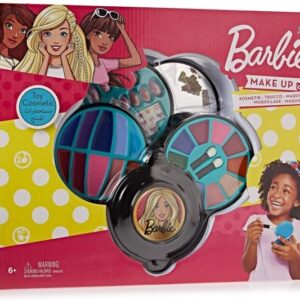 Barbie 4 Decks Round Cosmetic Case