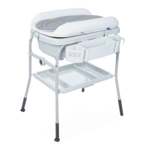 Chicco Cuddle & Bubble Comfort Baby Bath and Changing Table - Dots