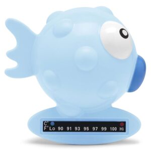 Chicco Bath Thermometer Globe Fish, Blue