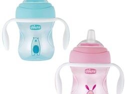 Chicco Soft Silicone Spout Transition Cup 200ml  - 4m+
