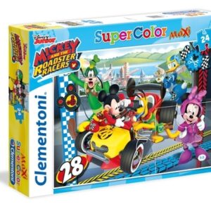 Clementoni Disney Mickey and The Roadster Racers - 24 pcs - Supercolor Puzzle