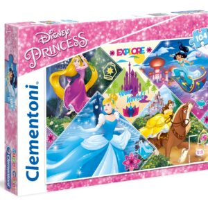 Clementoni Disney Princess Puzzle, 104 pieces, SuperColor Series
