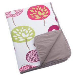 Doomoo Dream Baby Cotton Blanket 100 x 75 cm, Tree Berry