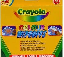 Crayola 8 Colour Wipeoffs for White Board