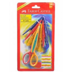 Faber Castell Craft scissors with 3 cuts