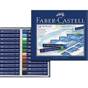 Faber Castell Oil Pastel Crayons - Box of 24