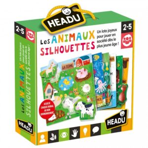 Headu Les Animaux-Silhouettes Montessori