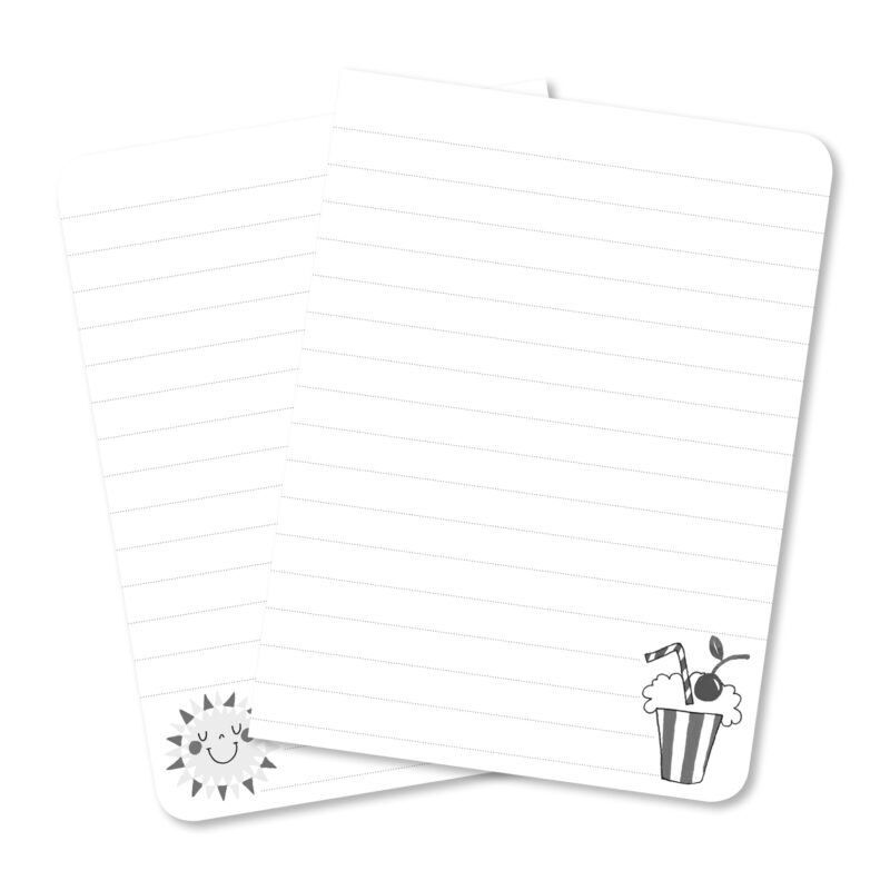 Small Wiro Notebook – Girl & Flamingo