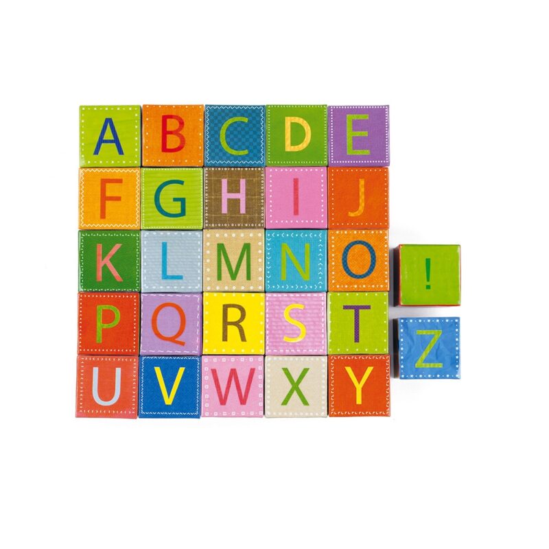 Janod Kubkid 32 Blocks - Alphabet