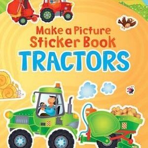 Make a Picture Sticker Book: Tractor