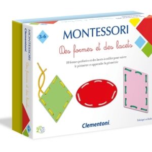 Clementoni Montessori Des Formes Et Des Lacets