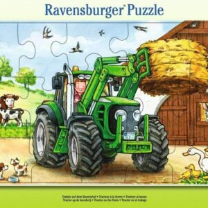 Ravensburger Tractor on the Farm Puzzle, 15 pieces