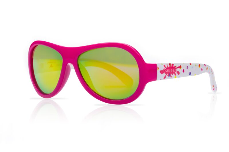 Shadez Sunglasses Designers Paint Splash Fuchsia Junior, 3-7 Years