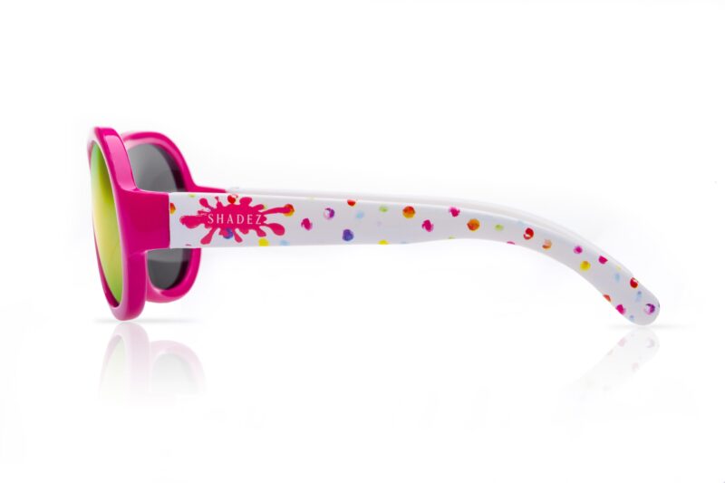 Shadez Sunglasses Designers Paint Splash Fuchsia Junior, 3-7 Years