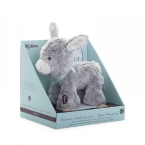 Kaloo 2-IN-1 Pull Along Plush Animal, Régliss'' Donkey