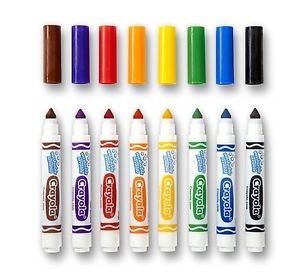 Crayola 8 Ultra Washable Board Markers
