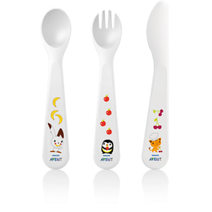 Philips Avent Toddler Knife, Fork and Spoon 18m+