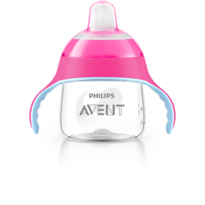 Philips Avent Sip, No Drip Cup 200ml 6m+ Pink