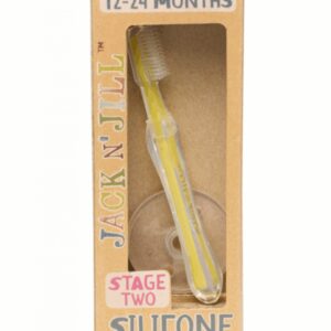 Jack N' Jill Silicone Baby Toothbrush - Stage 2 (1-2 years)