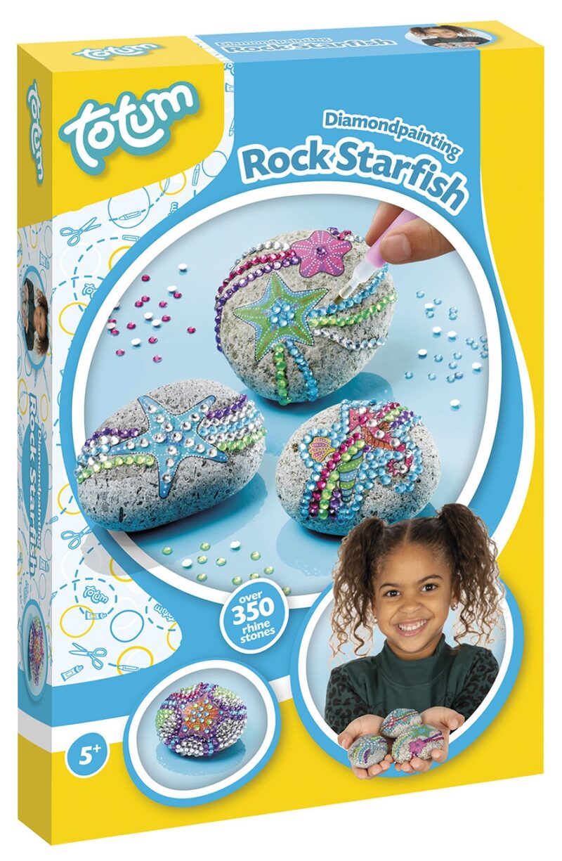 Totum Diamond Painting Rock Starfish