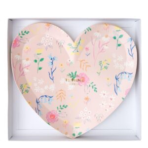 Wildflower Heart Large Plates