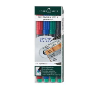 Faber Castell Overhead Permanent Pen, 4 colors