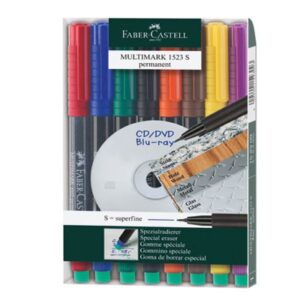 Faber Castell Overhead Permanent Pen 8 colors